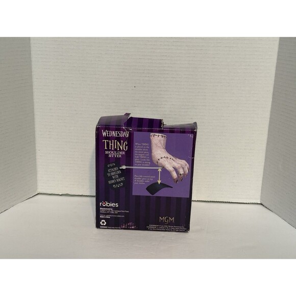 Rubies Thing Shoulder Sitter Addams Family Wednesday Costume Accessory Prop New - Picture 2 of 2